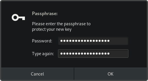 PGP Input Password