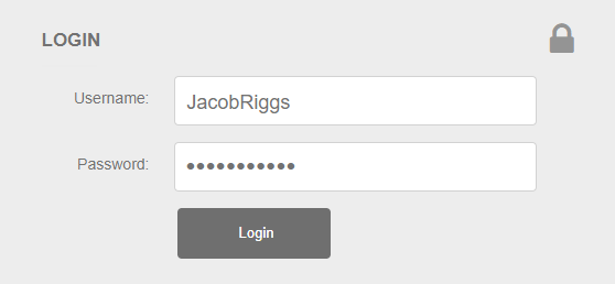 Login Panel